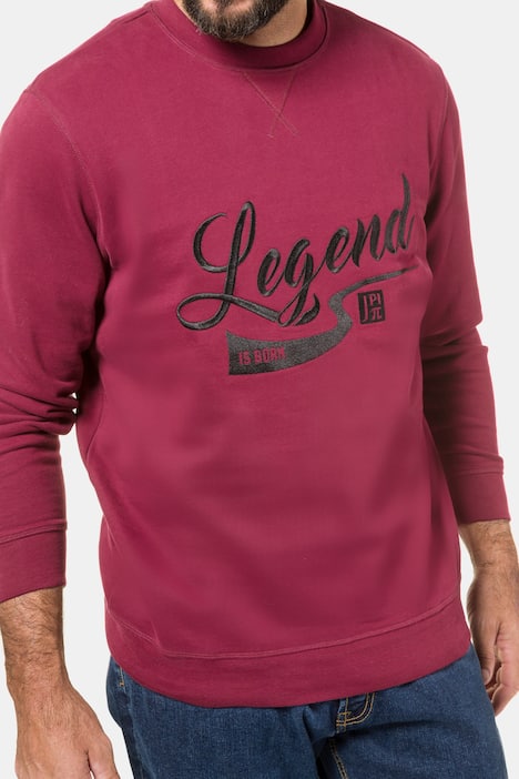 Legend Embroidered Cotton Sweatshirt
