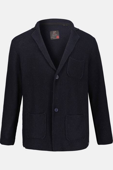 Strickblazer mit Revers