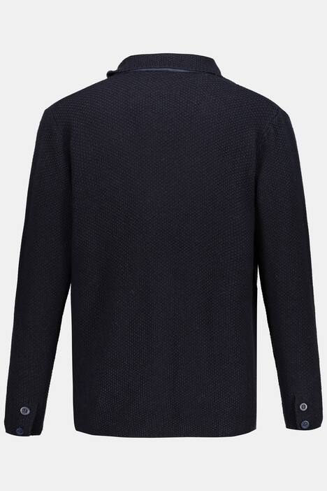 Strickblazer mit Revers