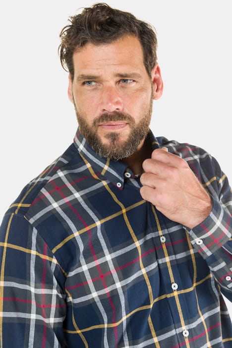 Soft Plaid Flannel Modern Fit Shirt