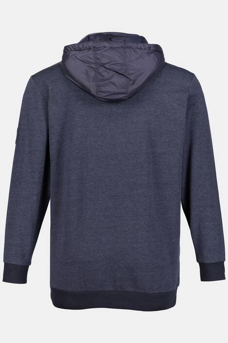Hoodie, Kapuzensweater, wattierte Kapuze