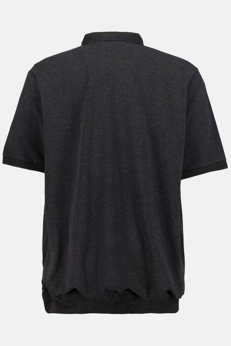 Bauchshirt, Polokragen, Spezialschnitt, bis 8XL