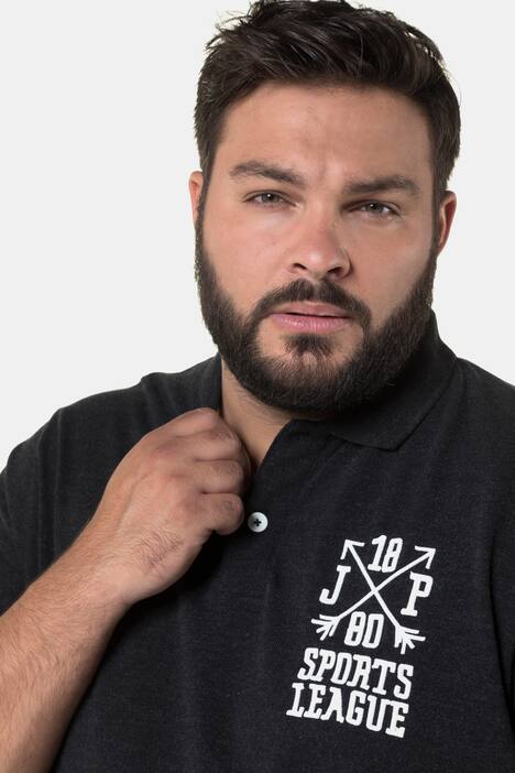 Bauchshirt, Polokragen, Spezialschnitt, bis 8XL