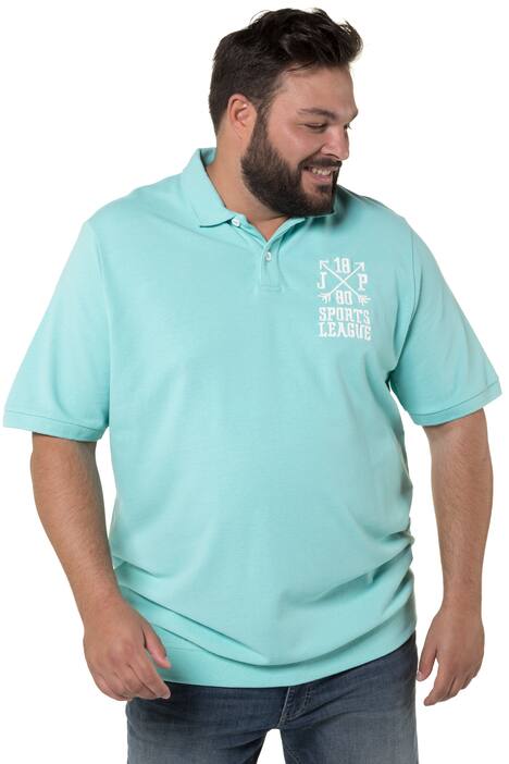 Bauchshirt, Polokragen, Spezialschnitt, bis 8XL