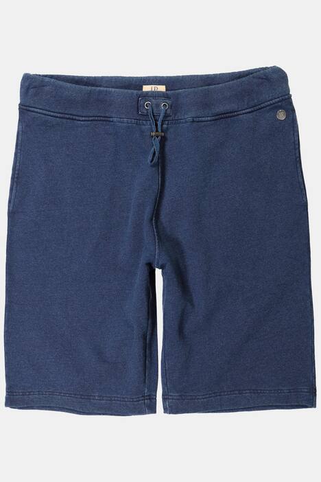 Sweat-Bermuda, Denim-Optik, Elastikbund