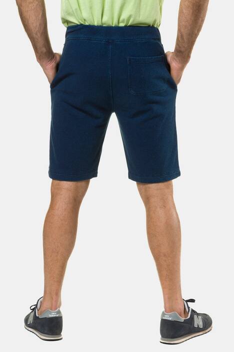 Sweat-Bermuda, Denim-Optik, Elastikbund