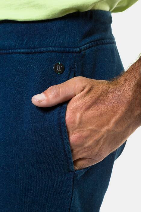 Sweat-Bermuda, Denim-Optik, Elastikbund
