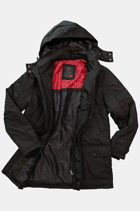Quilted Fully LIned Hooded Parka