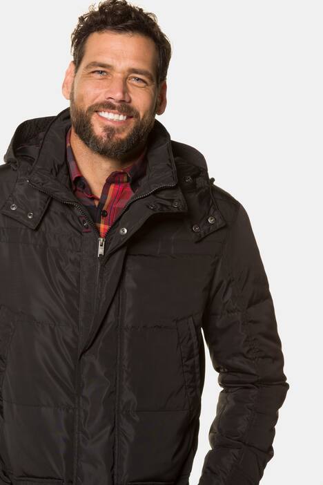 Quilted Fully LIned Hooded Parka