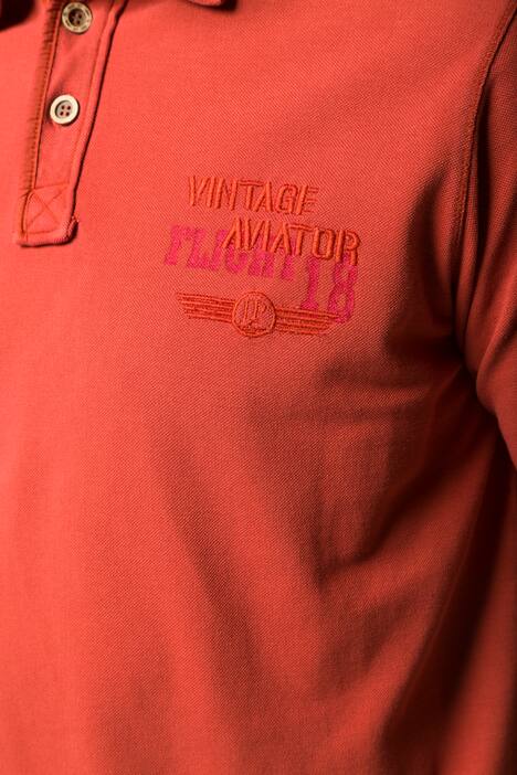 Poloshirt, Piqué, Vintage Aviator, Halbarm