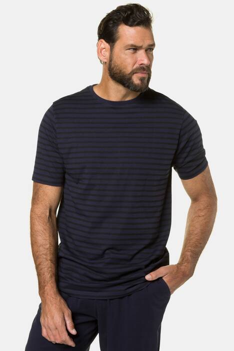 Schlafanzug, kurze Form aus Jersey, Ringelshirt
