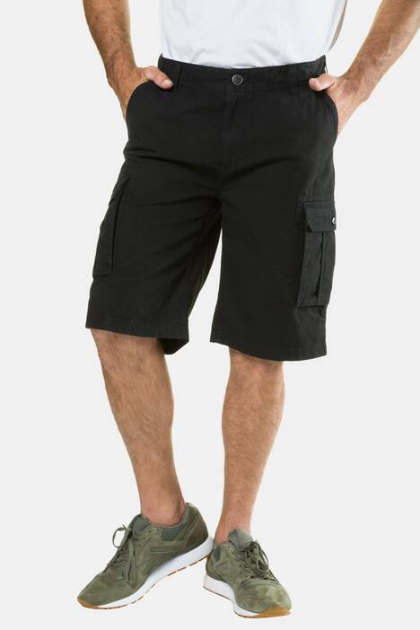 Cargo-Bermuda, 6 Pockets, gerades Bein