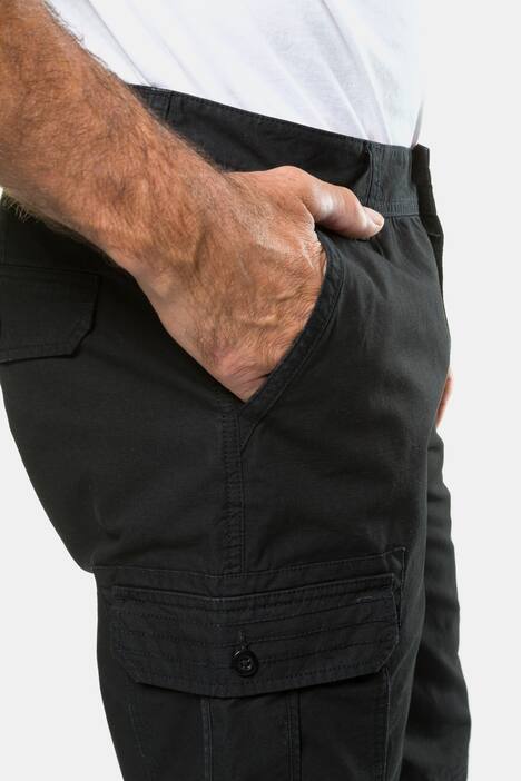 Cargo-Bermuda, 6 Pockets, gerades Bein
