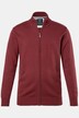 Strickjacke, Stehkragen, Rippbündchen