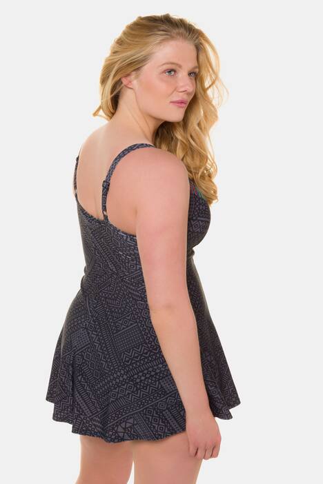Badekleid, Ethnomuster, Stickerei, Softcups