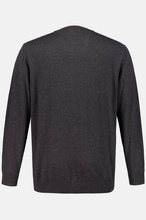 Pullover, Merino-Wollmix, V-Ausschnitt, Rippbündchen