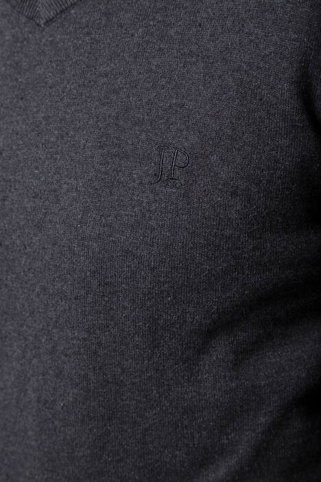 Pullover, Merino-Wollmix, V-Ausschnitt, Rippbündchen