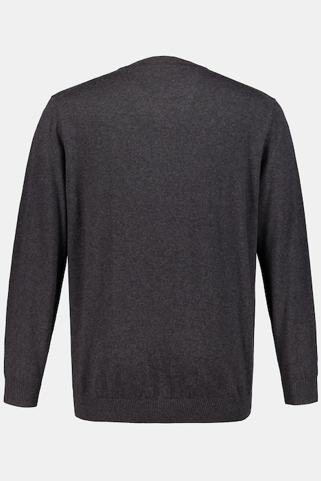 Strickjacke, Merino-Wollmix, Rippbündchen