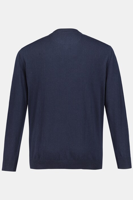 Cardigan, merino wool blend, v-neck, ribbed cuffs