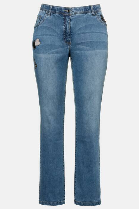 Eiffel Tower Patch Stretch Sammy Fit Jeans