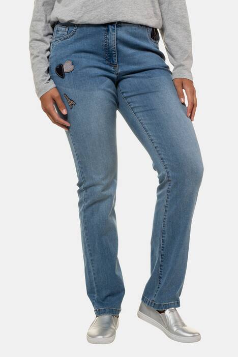 Eiffel Tower Patch Stretch Sammy Fit Jeans