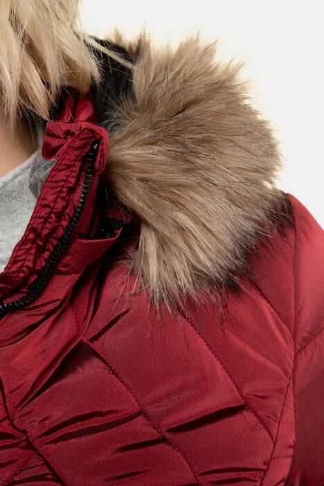 Steppjacke, Steppmix, Webfell abnehmbar, Langarm