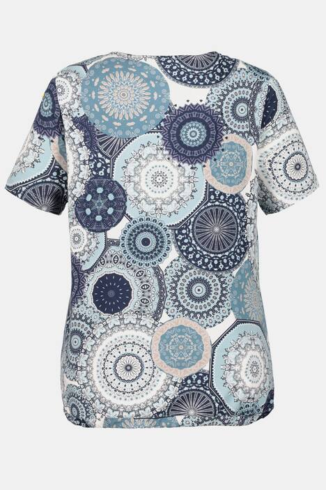 Shirt, Ornamente, Tunikaausschnitt, Bindeband