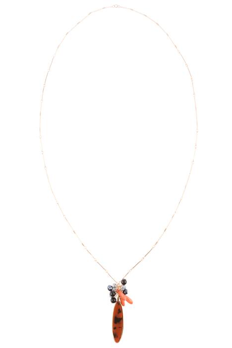 Tiger Tail Pendant Necklace