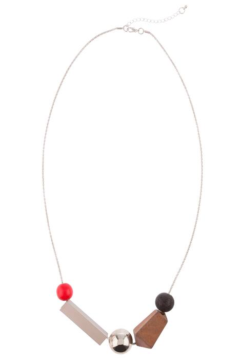Bead Accent Chain Necklace