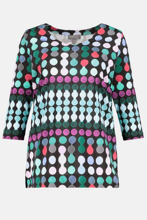 Slinkyshirt, Punktmuster, Classic, 3/4-Arm, selection
