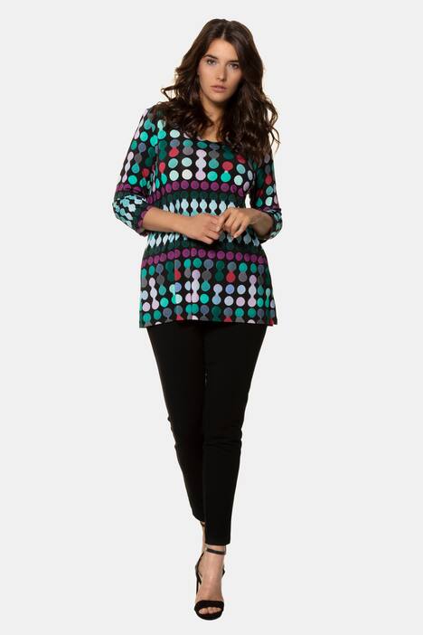 Slinkyshirt, Punktmuster, Classic, 3/4-Arm, selection