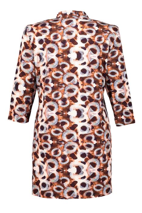 Shirt, A-lijn, Op-Art dessin, 3/4 mouwen