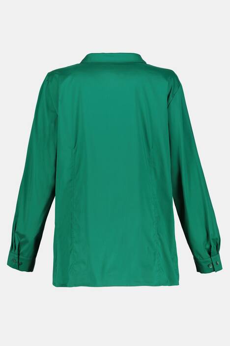 Bluse, Doppelkragen, Langarm, selection
