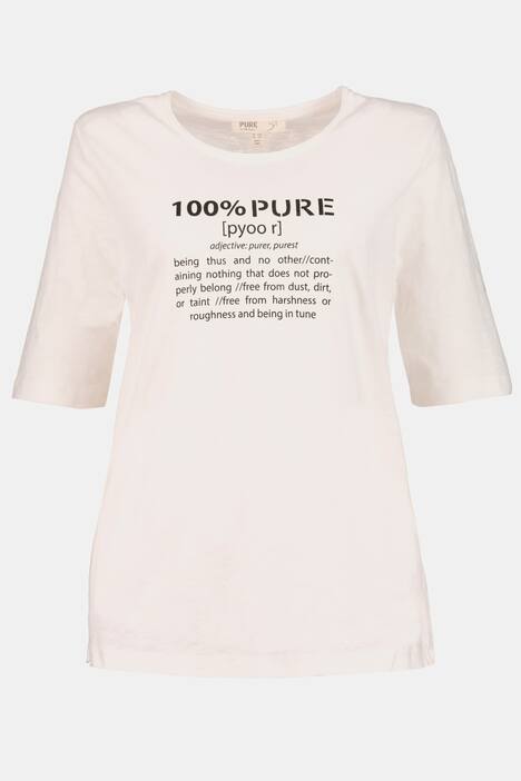 T-Shirt, PURE-Statement, Regular, Biobaumwolle