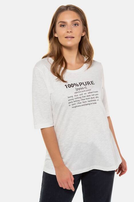 T-Shirt, PURE-Statement, Regular, Biobaumwolle