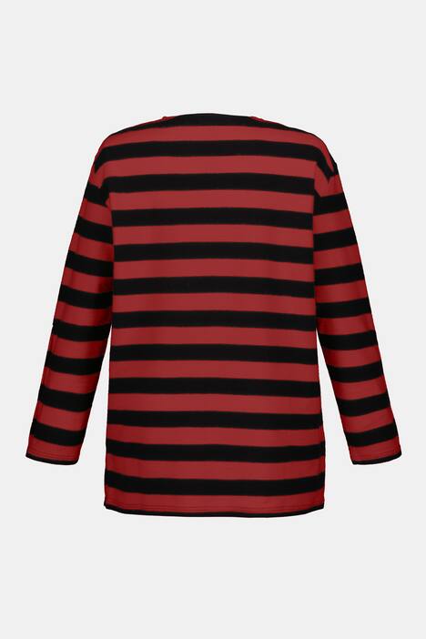 Sweatshirt, drukknopen opzij