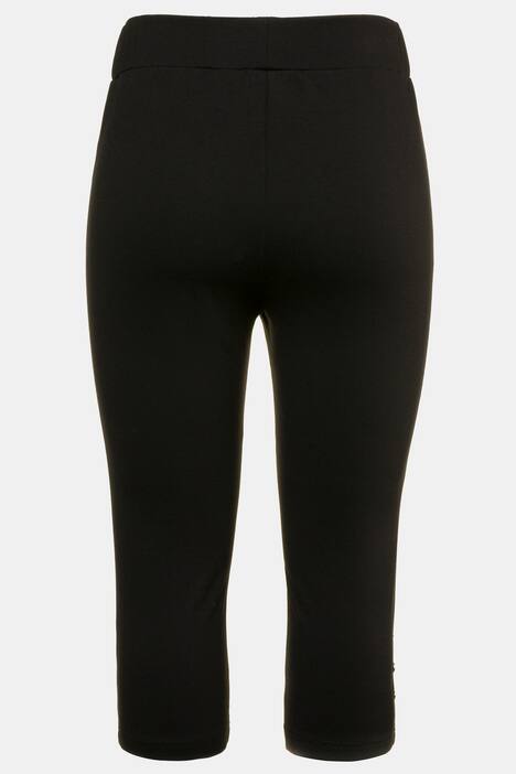 Trachten-Jeggings, Hirschknöpfe, Gummibund