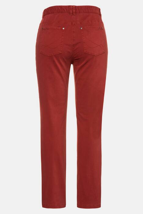 Broek Sophie, smal toelopende pijpen, elastische band