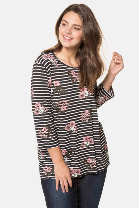Shirt, regular, 3/4 mouwen