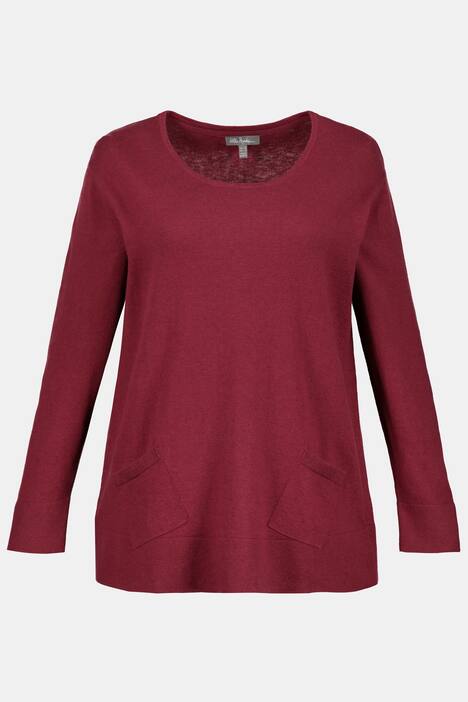 Pullover, weicher Feinstrick, mit Taschen