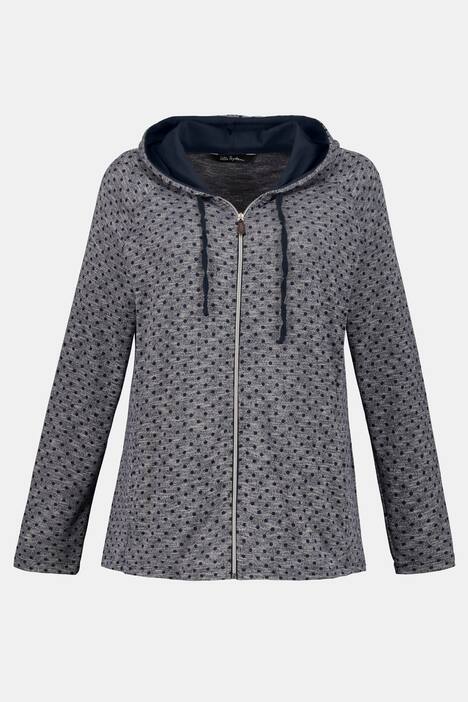 Kapuzenjacke, Punktmuster