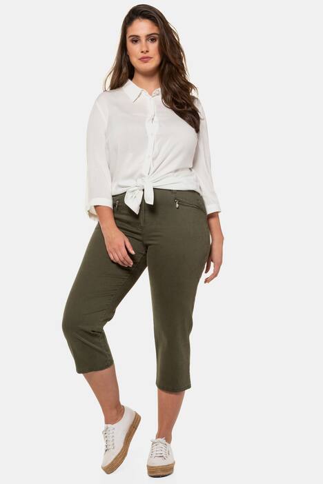 Mony Soft Stretch Capri Pants