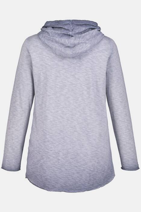 Kapuzenshirt, Pailletten, Classic, oil dyed