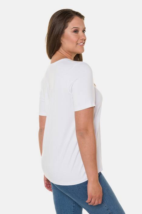 T-Shirt, Hirschmotiv, Classic, Wendepailletten, Rundhals