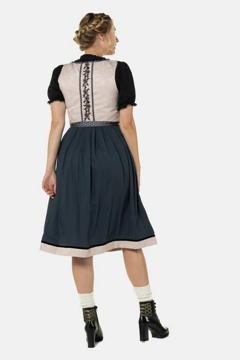 Fest-Dirndl, Stickerei, Jacquard, inklusive Schürze