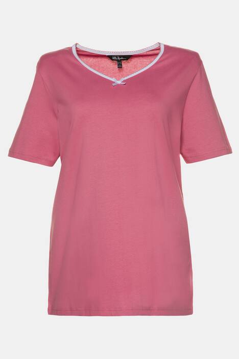 Pyjama, Aquarellblumen, V-Ausschnitt, bis Gr. 66/68