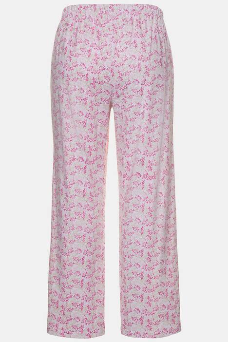 Pyjama, Aquarellblumen, V-Ausschnitt, bis Gr. 66/68