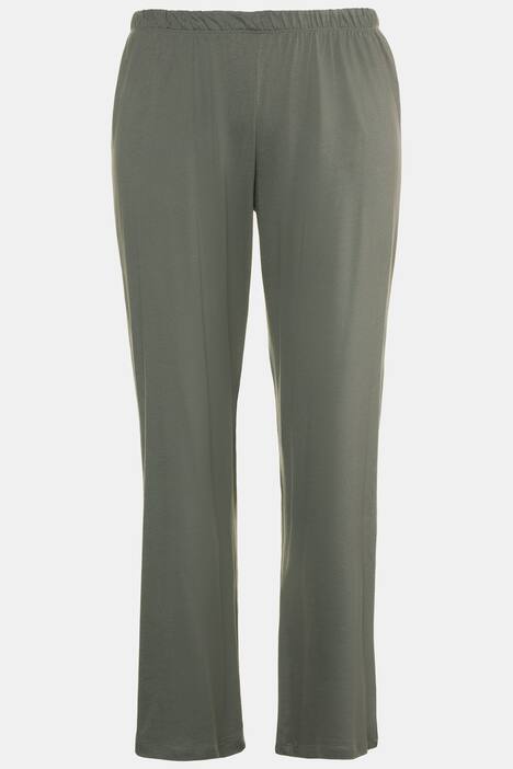 Touch Of Lace Button Front Knit Pajama Set