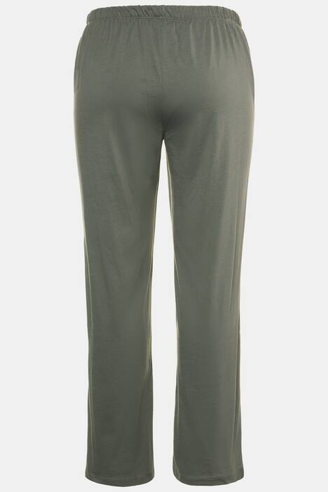 Touch Of Lace Button Front Knit Pajama Set