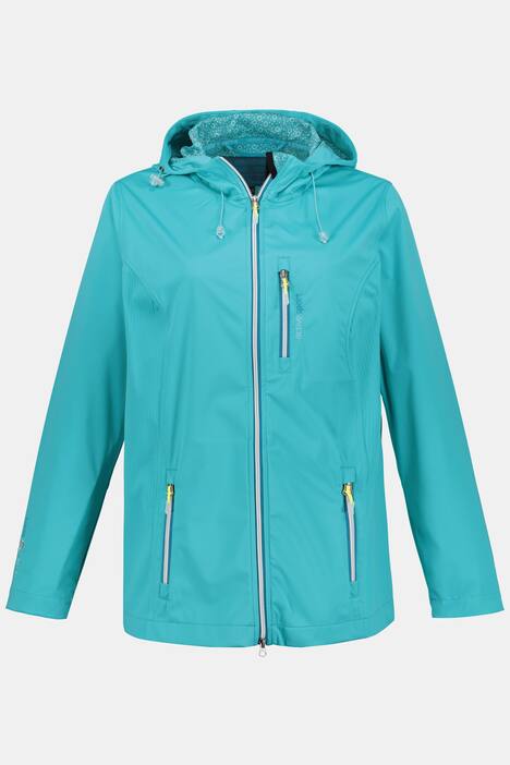 Softshelljacke, wasserabweisend, 2-Wege-Zipper